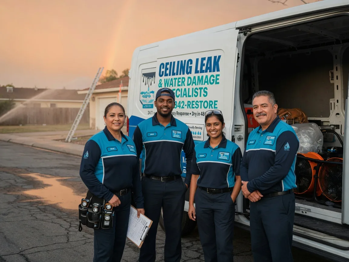 Ceiling Leak Cleanup company in Newtonville, NJ